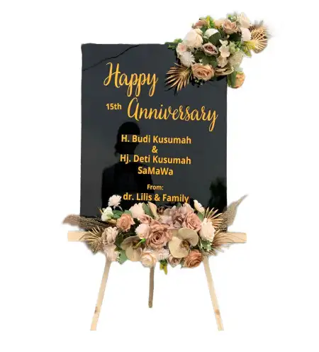 Papan Bunga Akrilik Grand Royal Panghegar Bandung